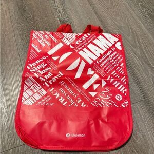 lululemon athletica Red Travel Bag